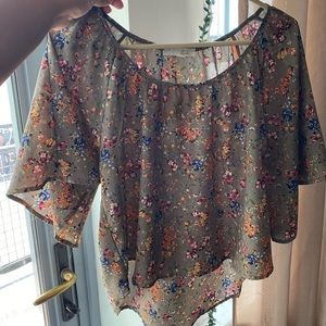 Lush Floral Blouse
